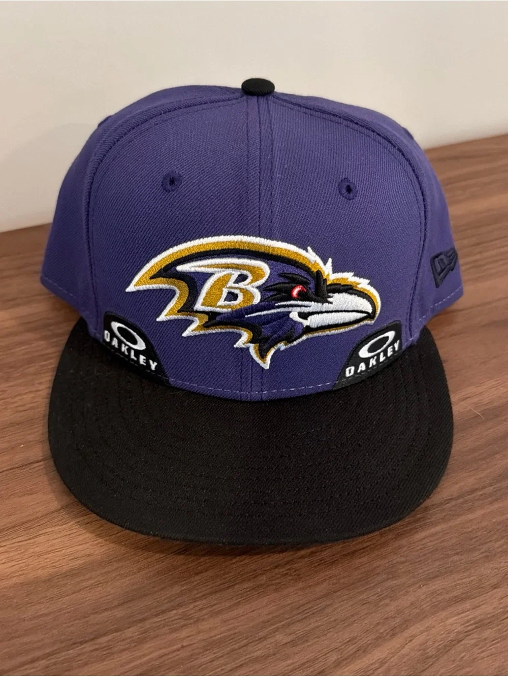 Baltimore Ravens Purple and Black Snapback Hat - Oakley Collaboration